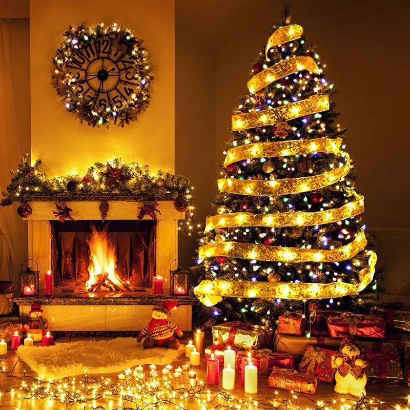 Fita de Natal com LED | Decoração Árvore de Natal